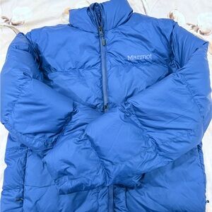 Marmot Royal Blue Insulated Down Jacket